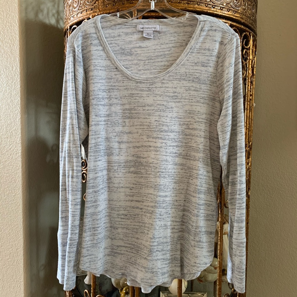 Liz Claiborne Thermal Type Long Sleeve Top